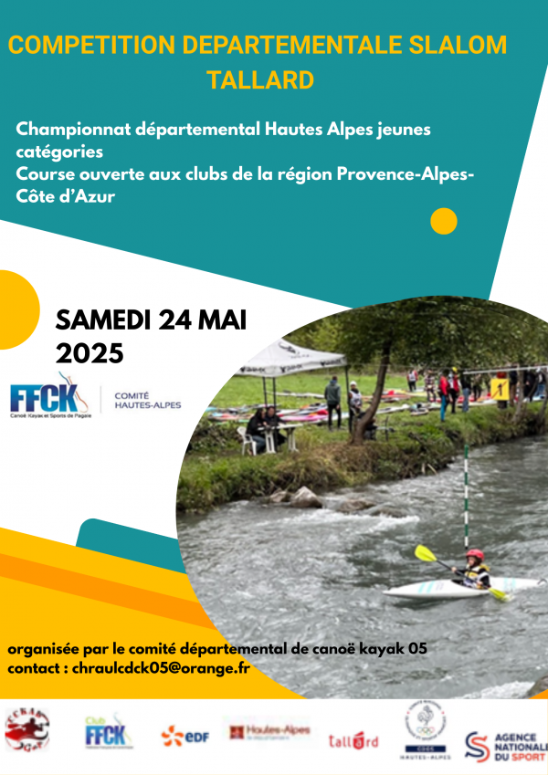 Compétition Départementale Slalom Tallard